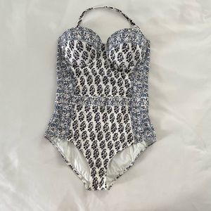 Tory Burch | One Piece Bathing Suit | Size Large